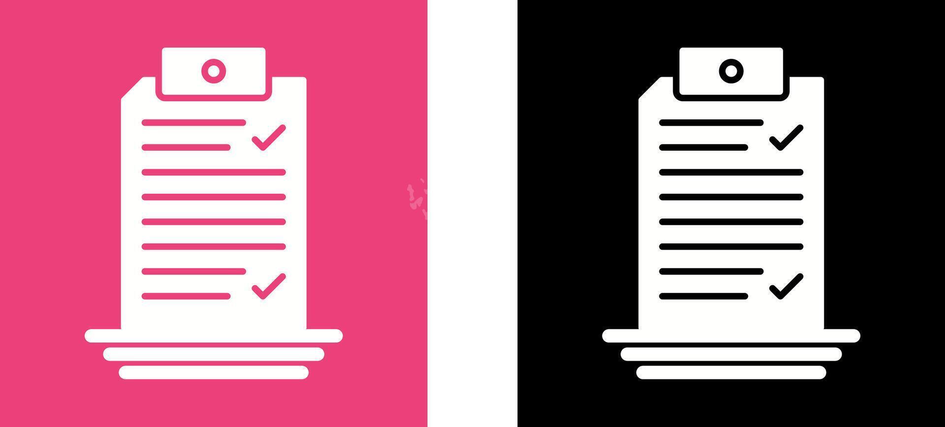 Check List Icon Design vector
