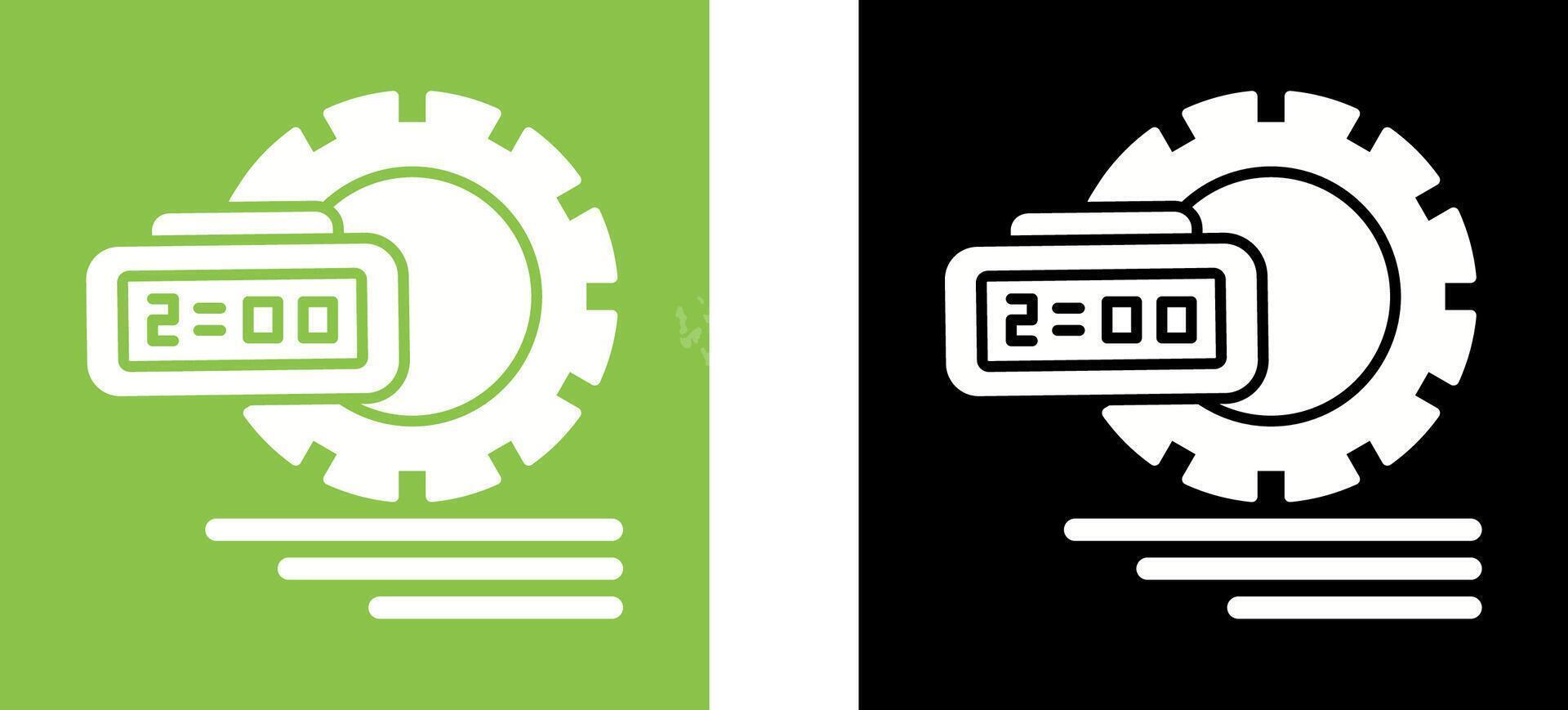 Time Management Icon Design vector