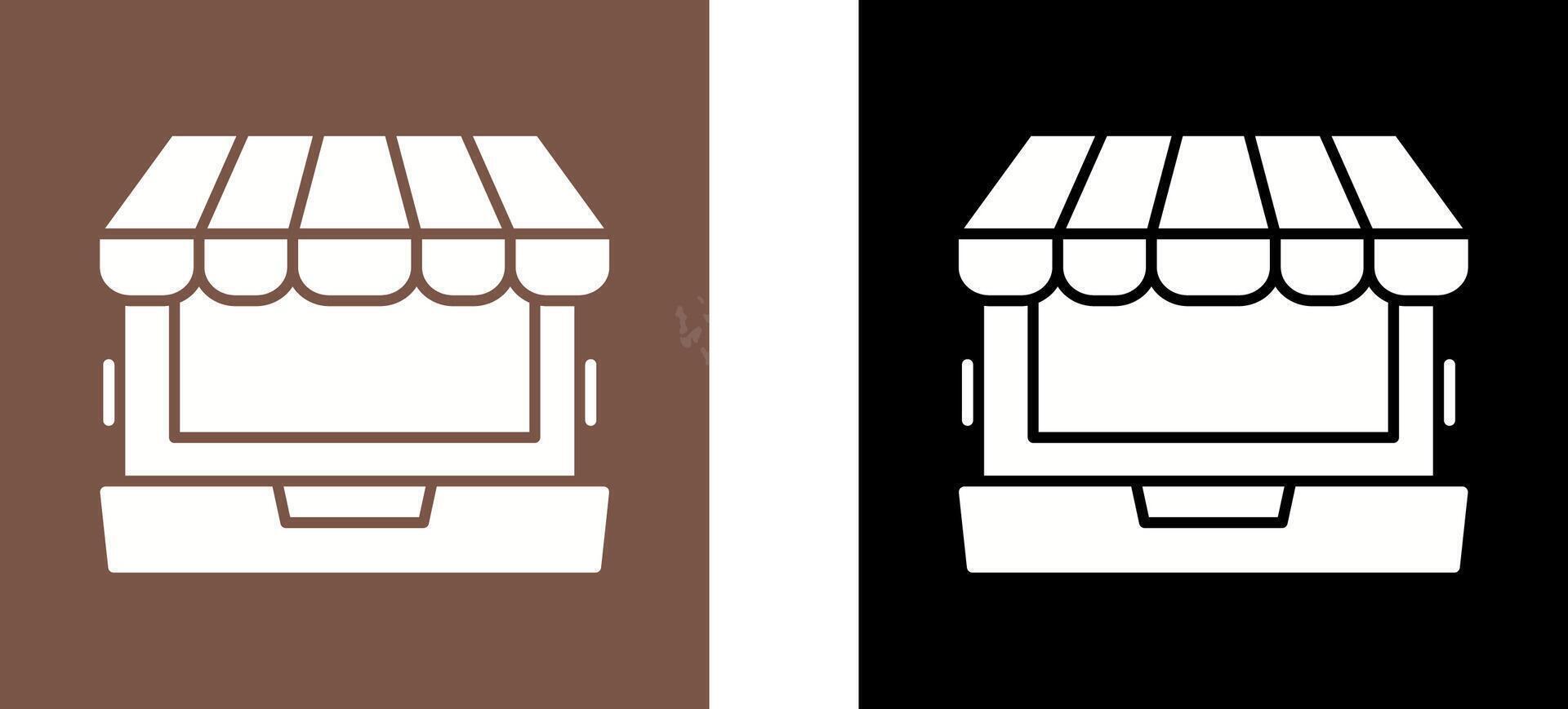 Online Shopping Icon Design vector