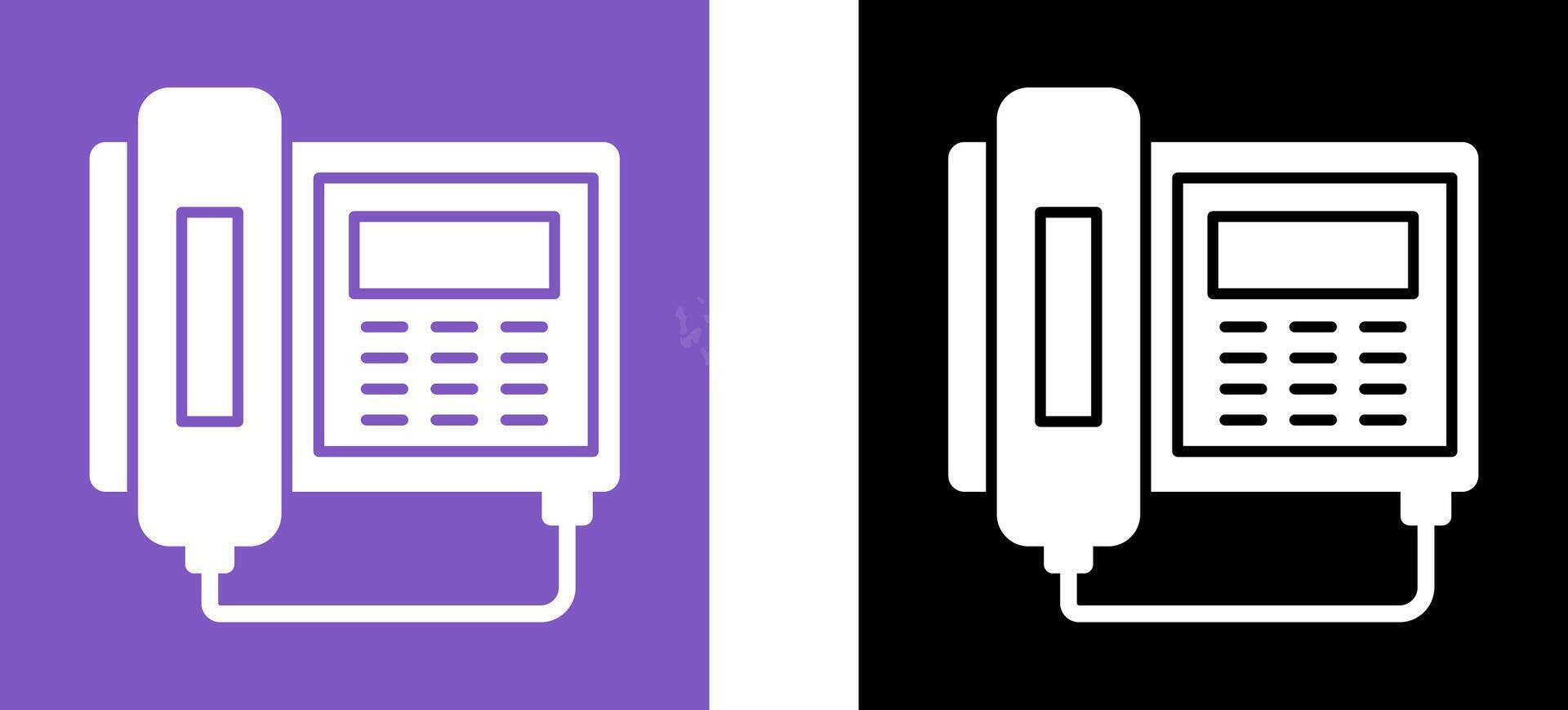 Telephone Icon Design vector