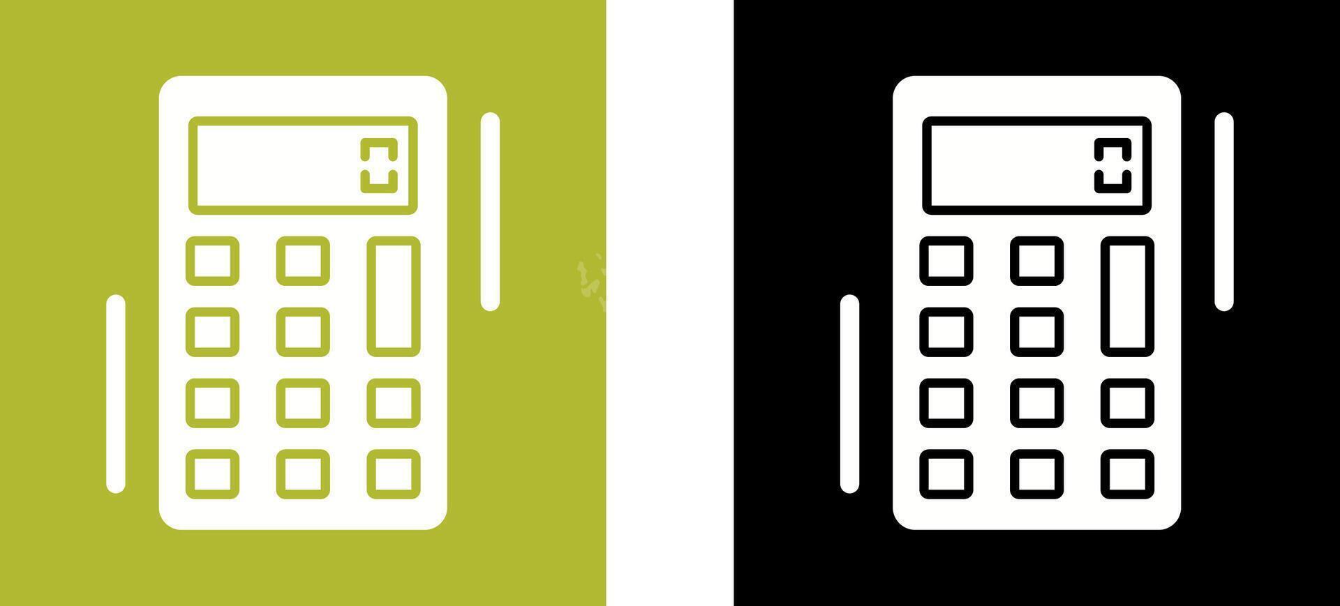 Calculator Icon Design vector
