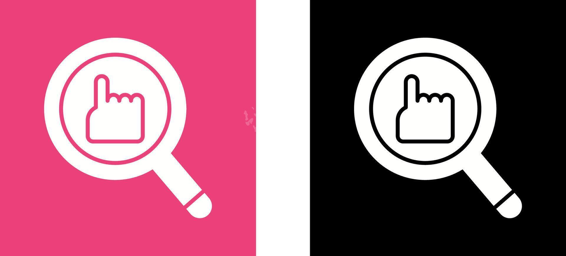 Quick Selection Icon Design vector