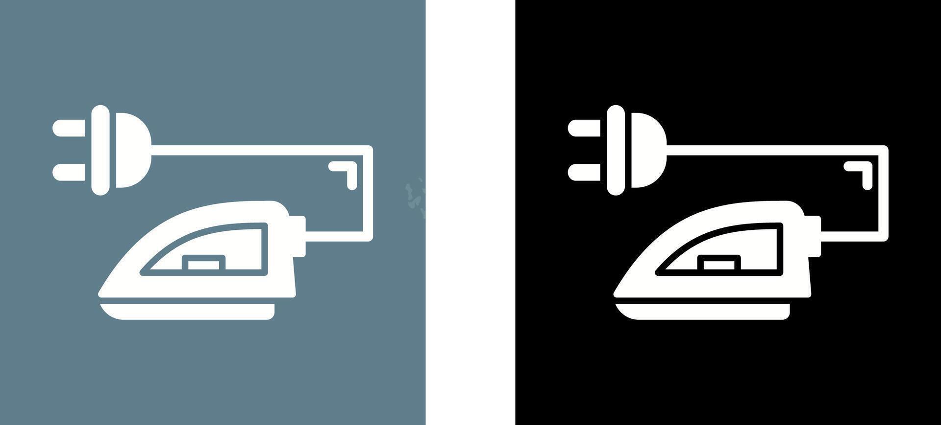 Iron Icon Design vector