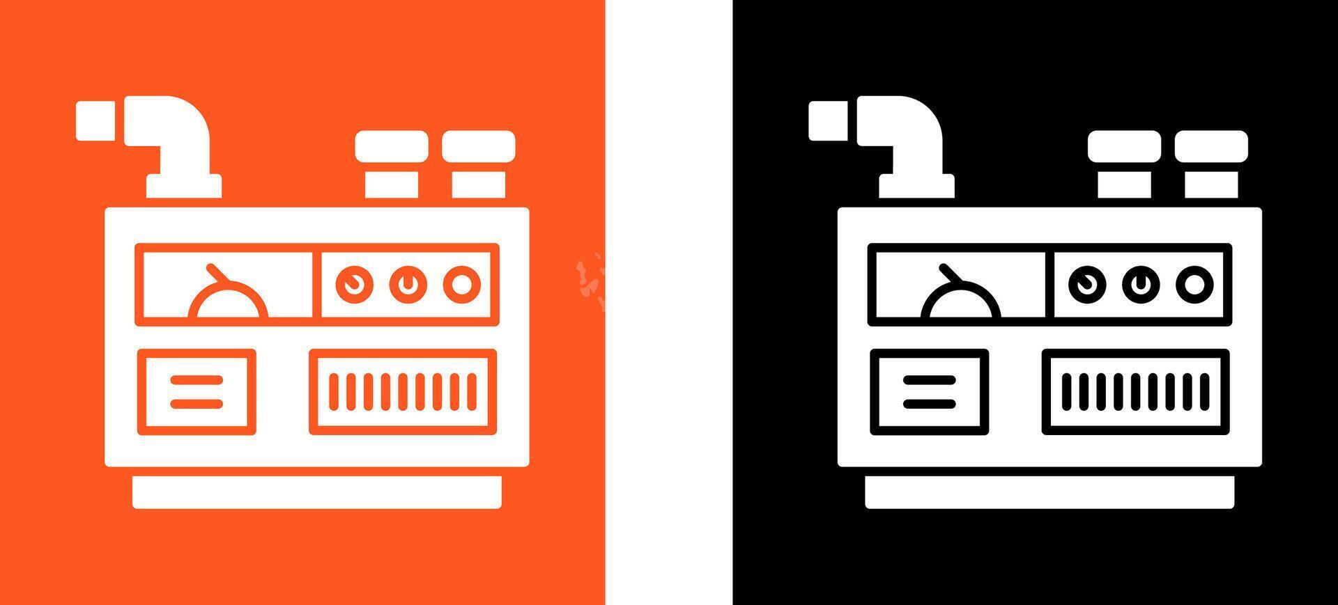 Generator Icon Design vector