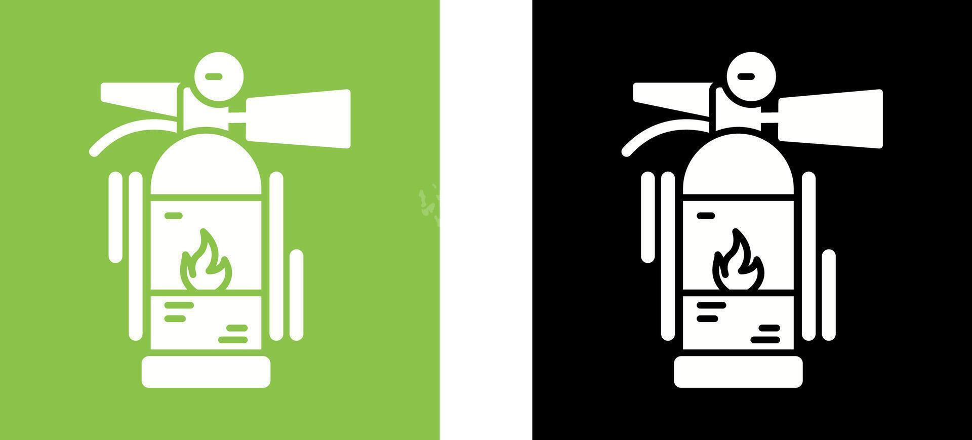 Fire Extinguisher Icon Design vector