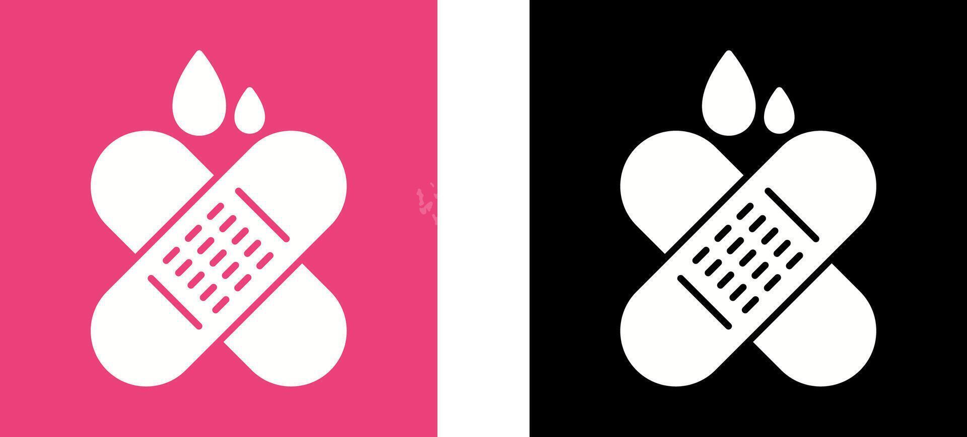 Band Aid Icon Design vector