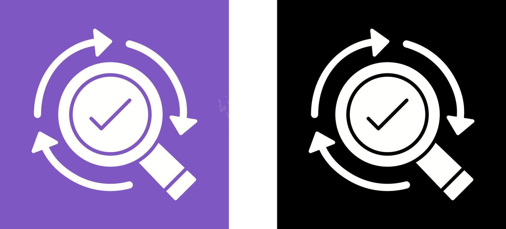 Research Icon Design vector
