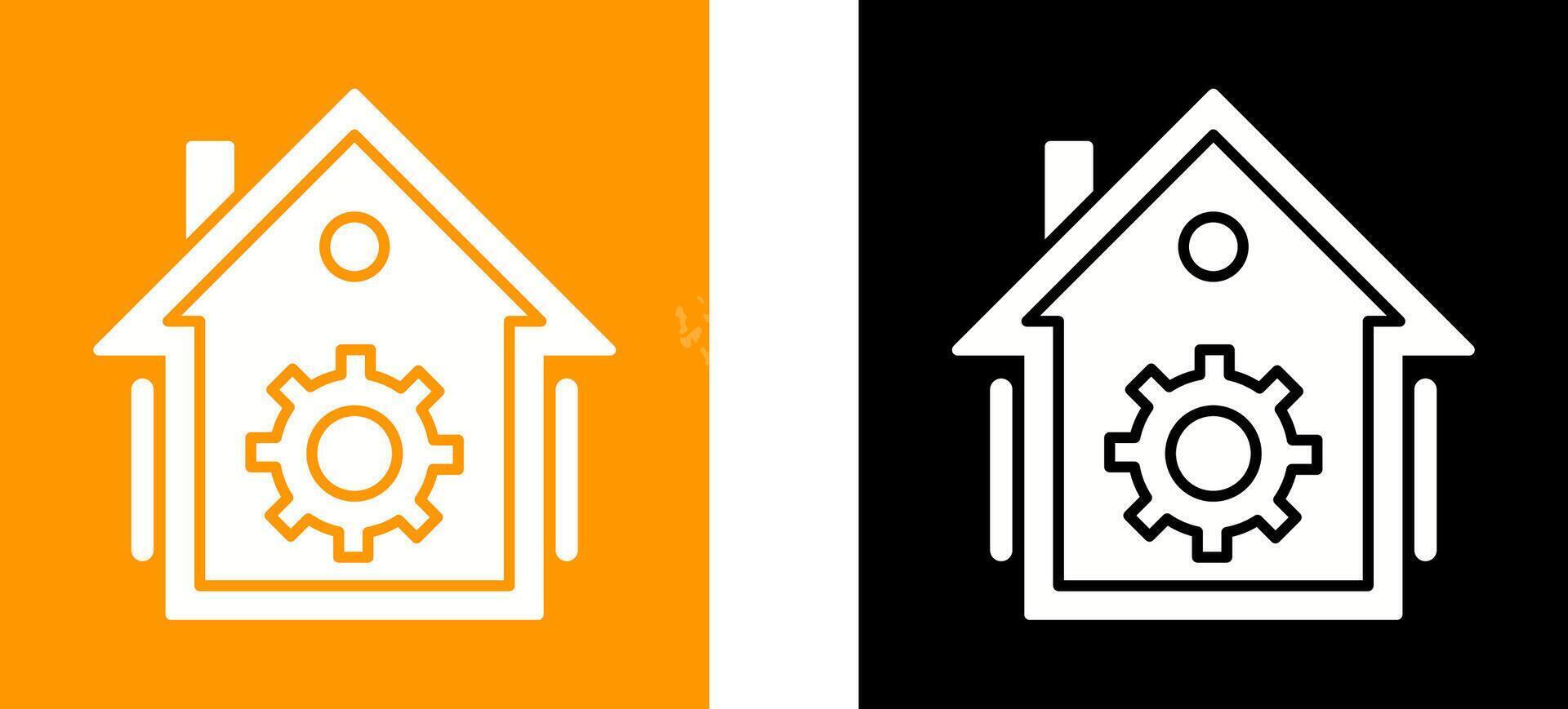 Home Automation Icon Design vector