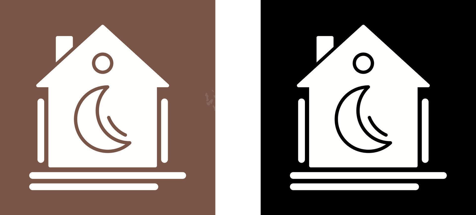 Night Mode Icon Design vector