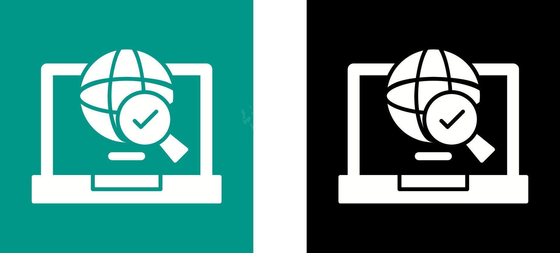Research Icon Design vector