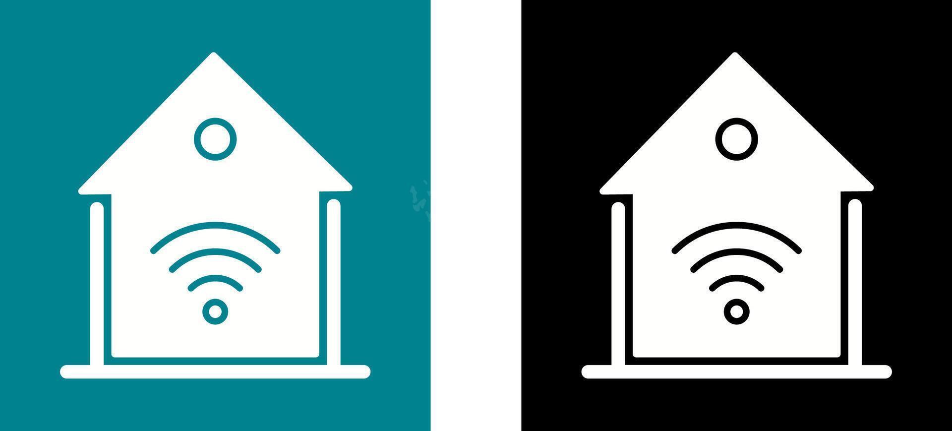 Smart Home Icon Design vector