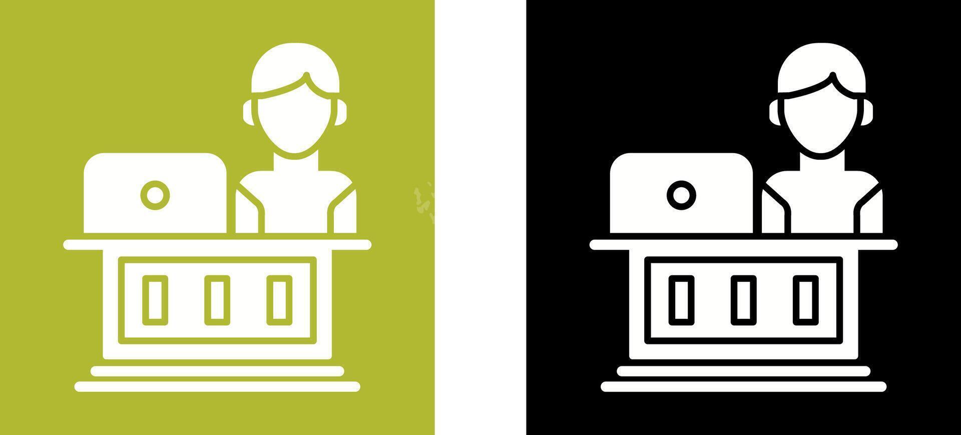 Employee Icon Design vector