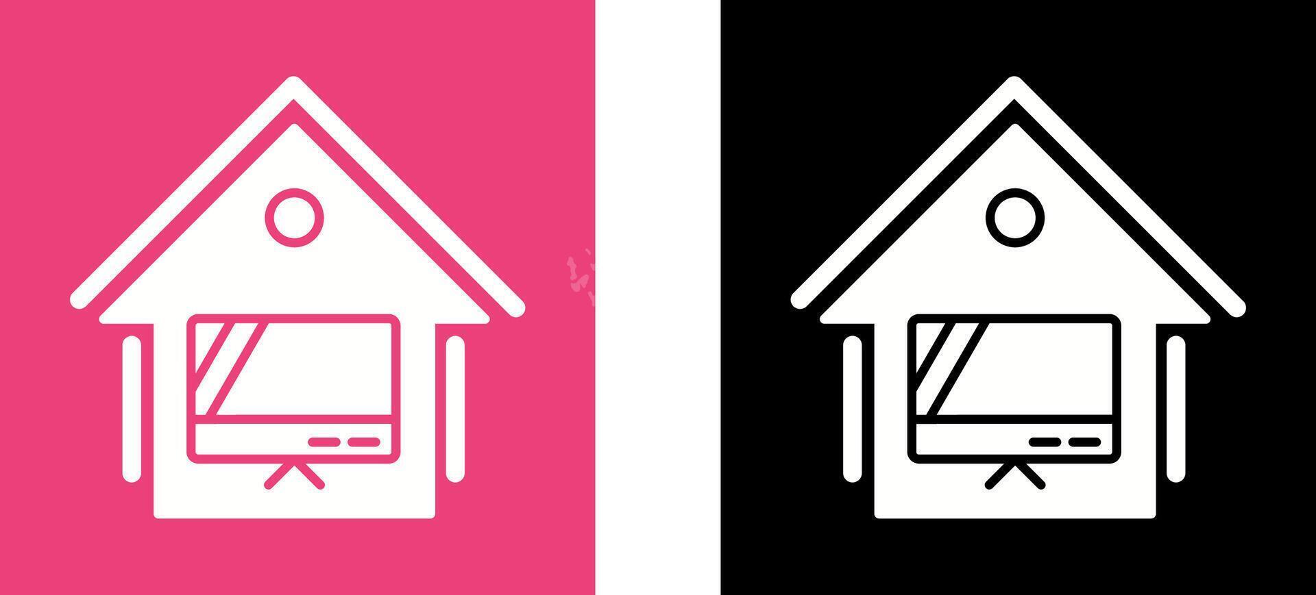 Smart TV Icon Design vector