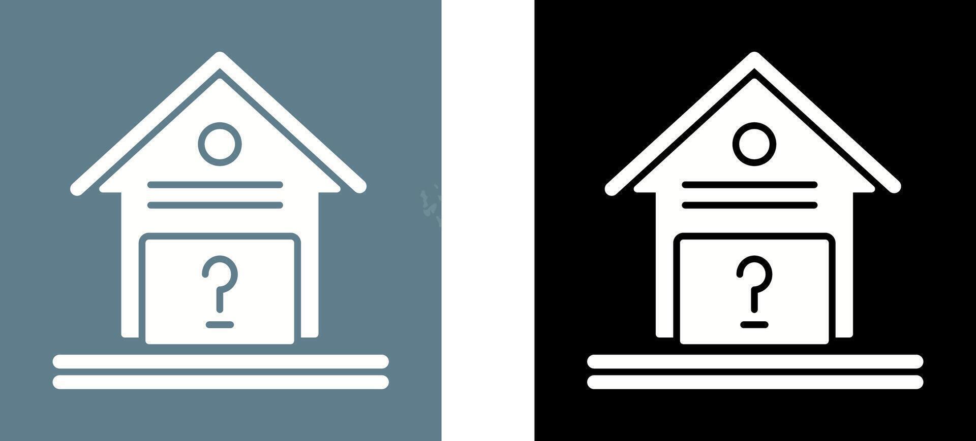 Unknown Icon Design vector