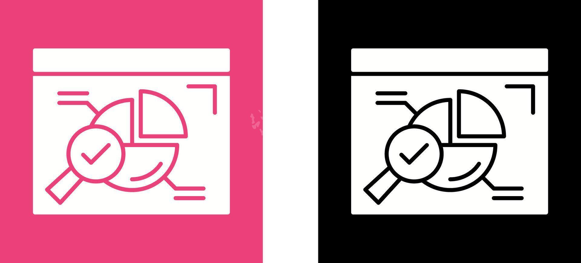 Research Icon Design vector