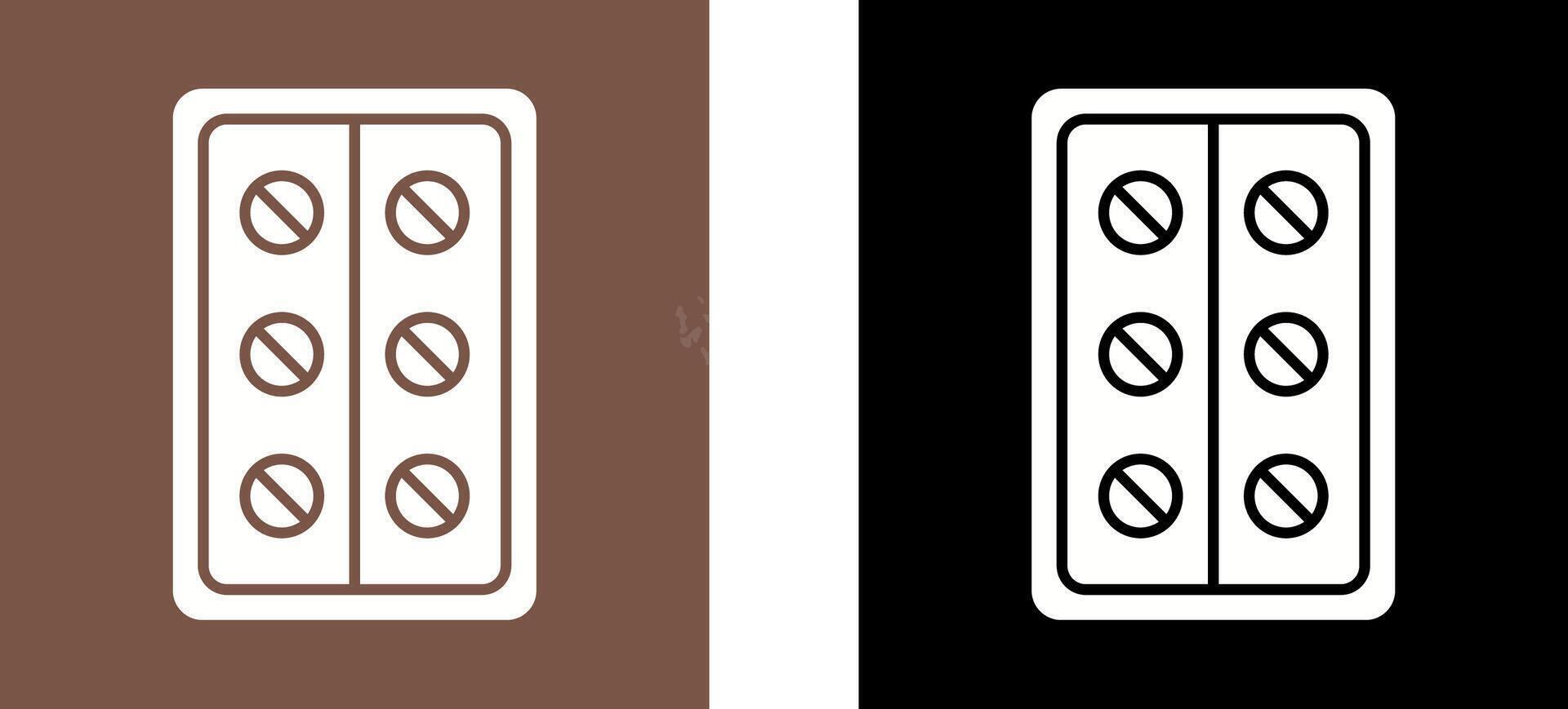 Pills Icon Design vector