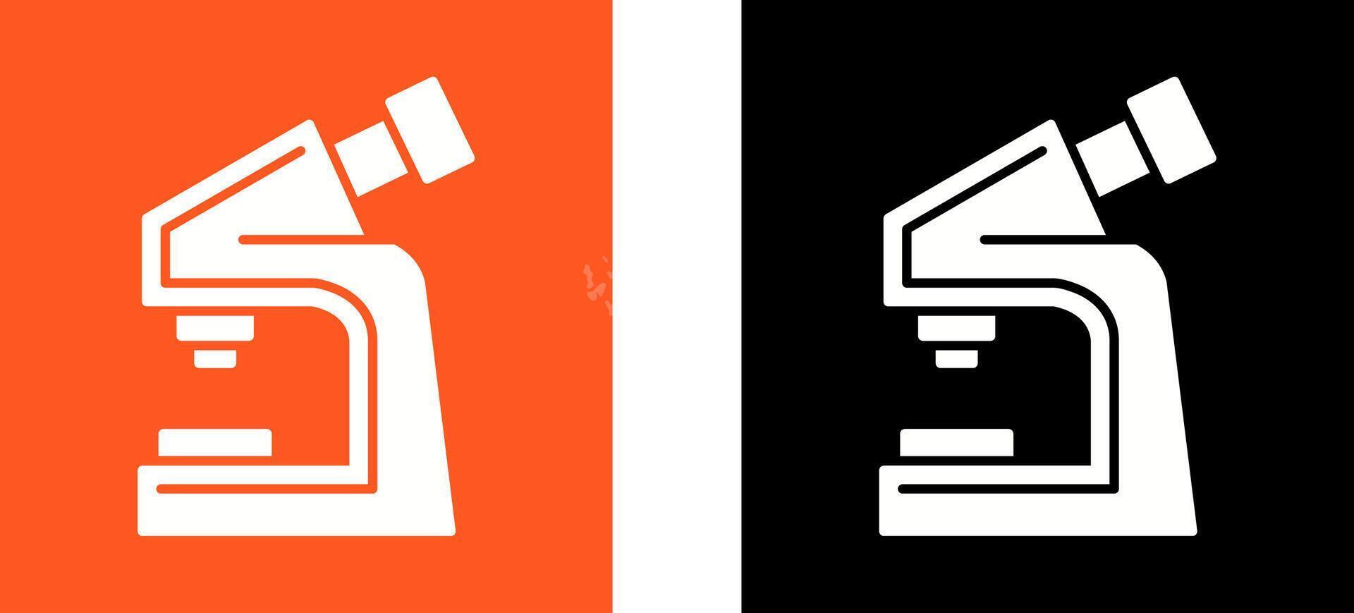 Microscope Icon Design vector