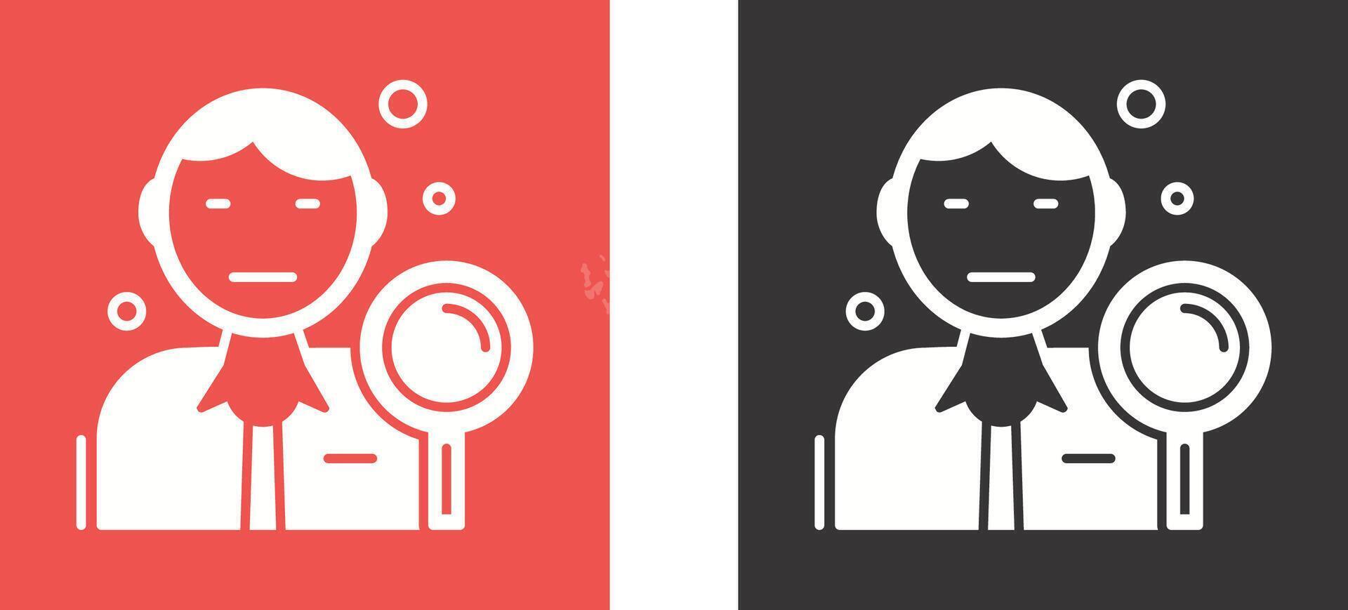 Candidate Icon Design vector