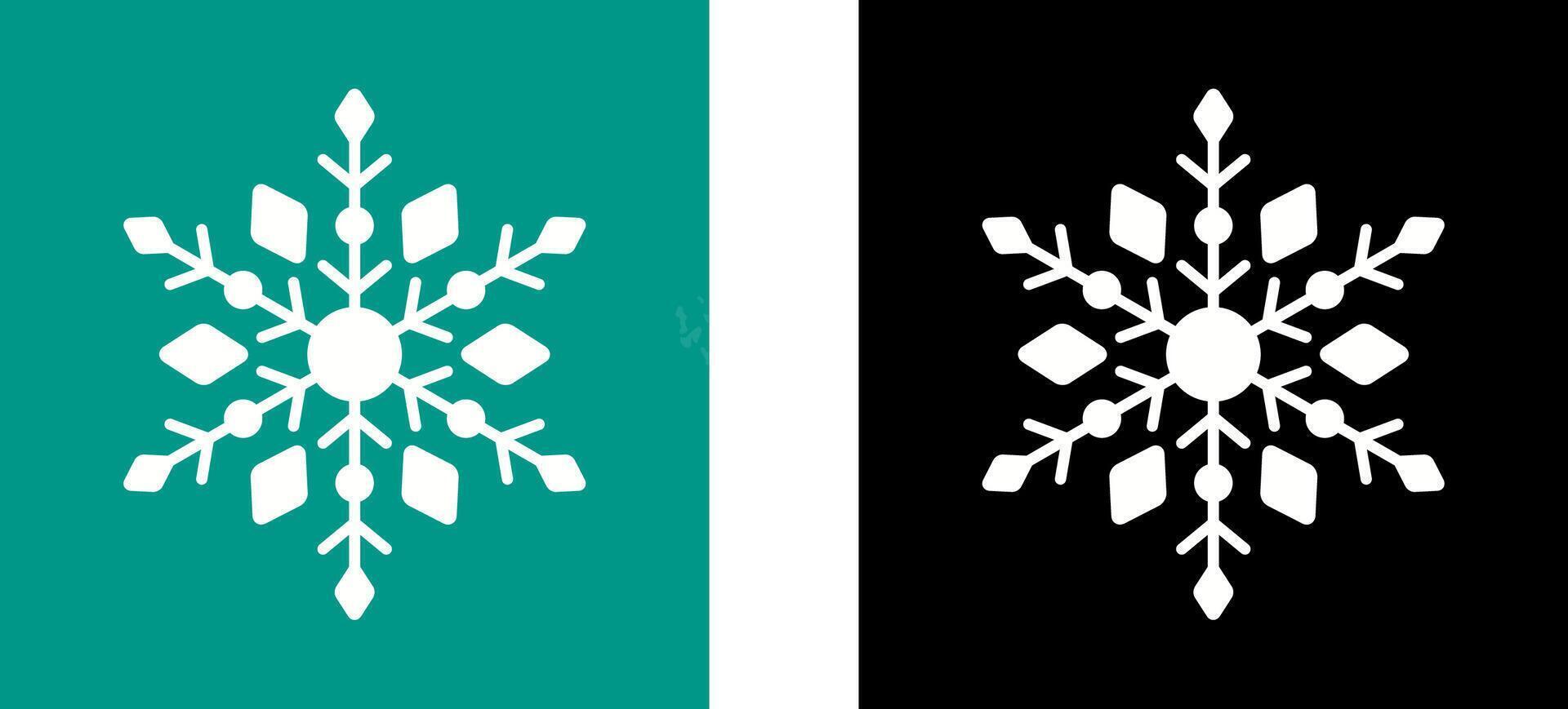 Snow Flake Icon Design vector