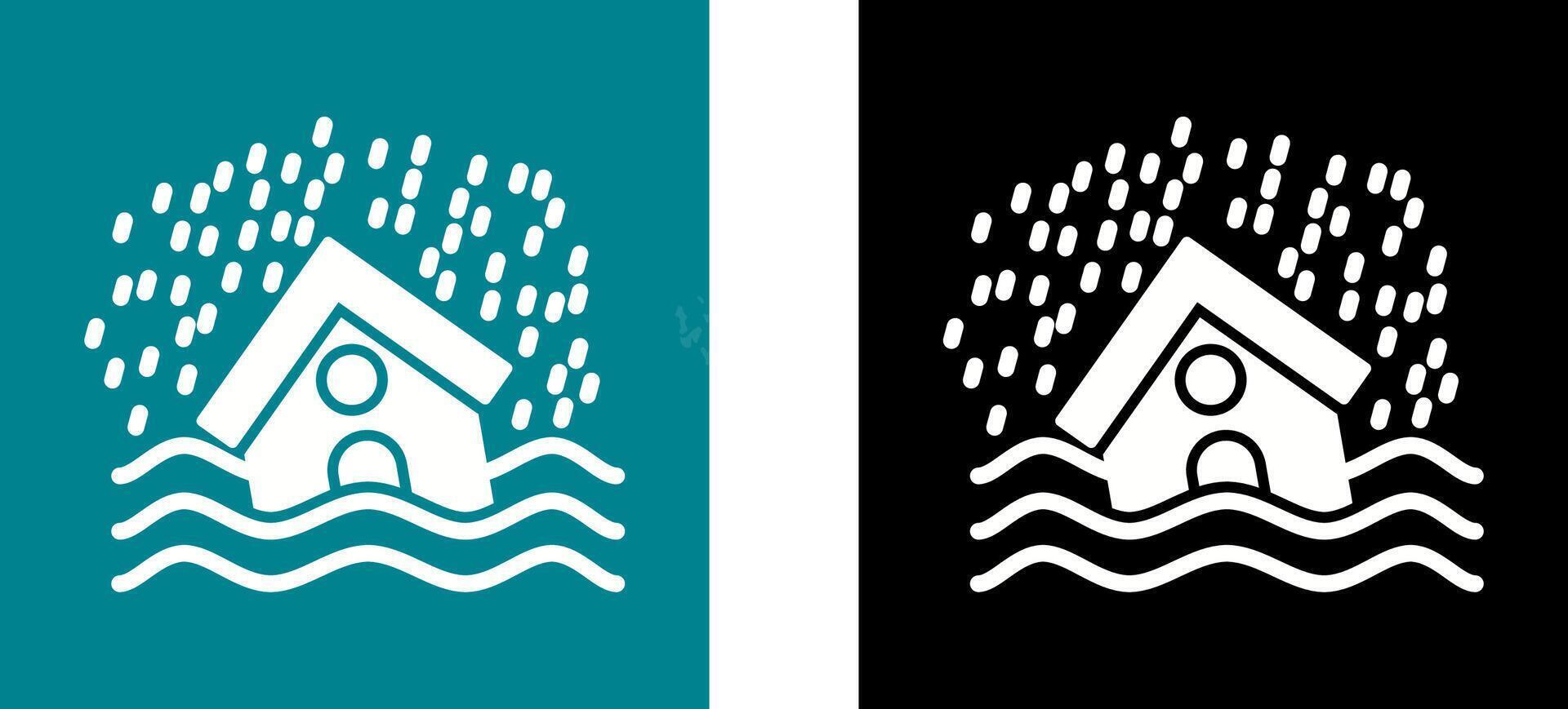 Disaster Icon Design vector