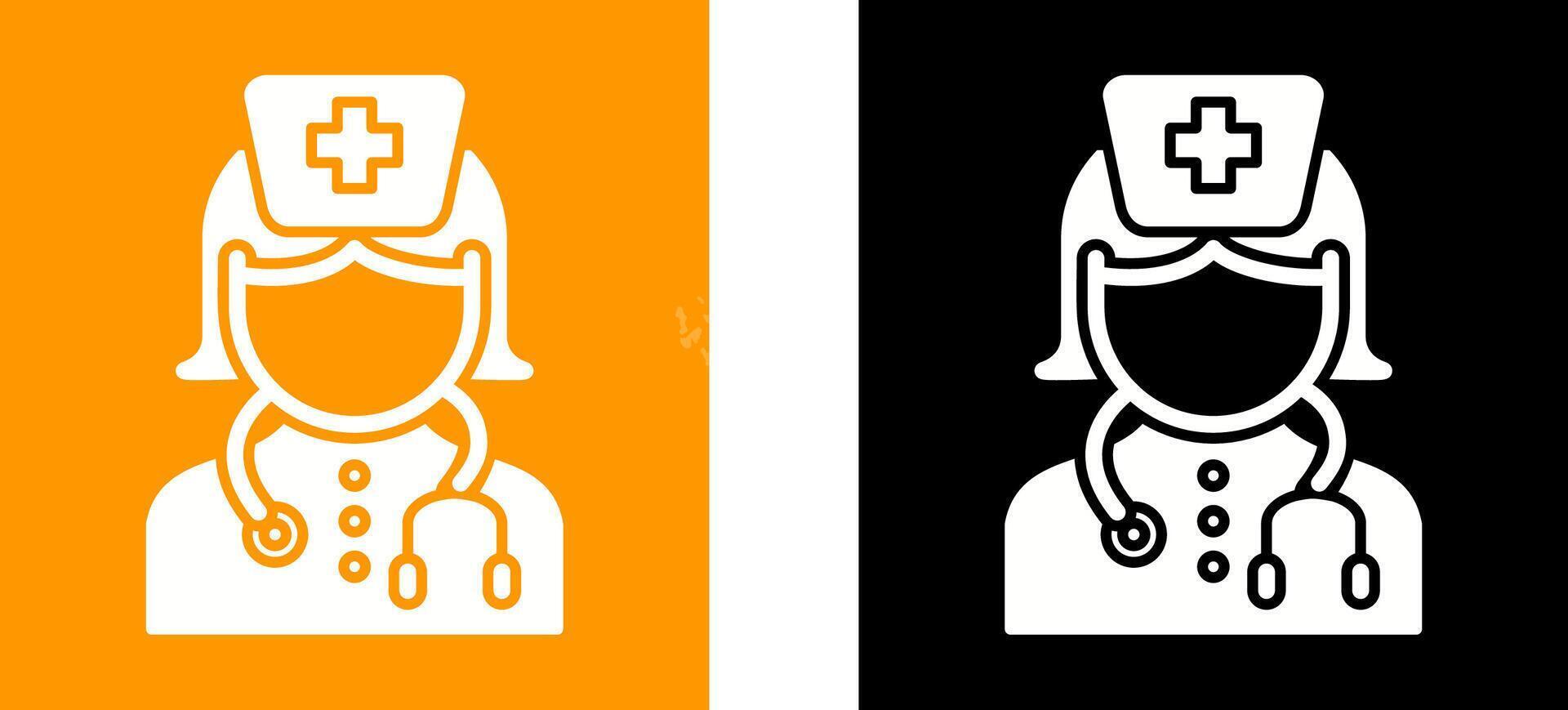 Nurse Icon Design vector
