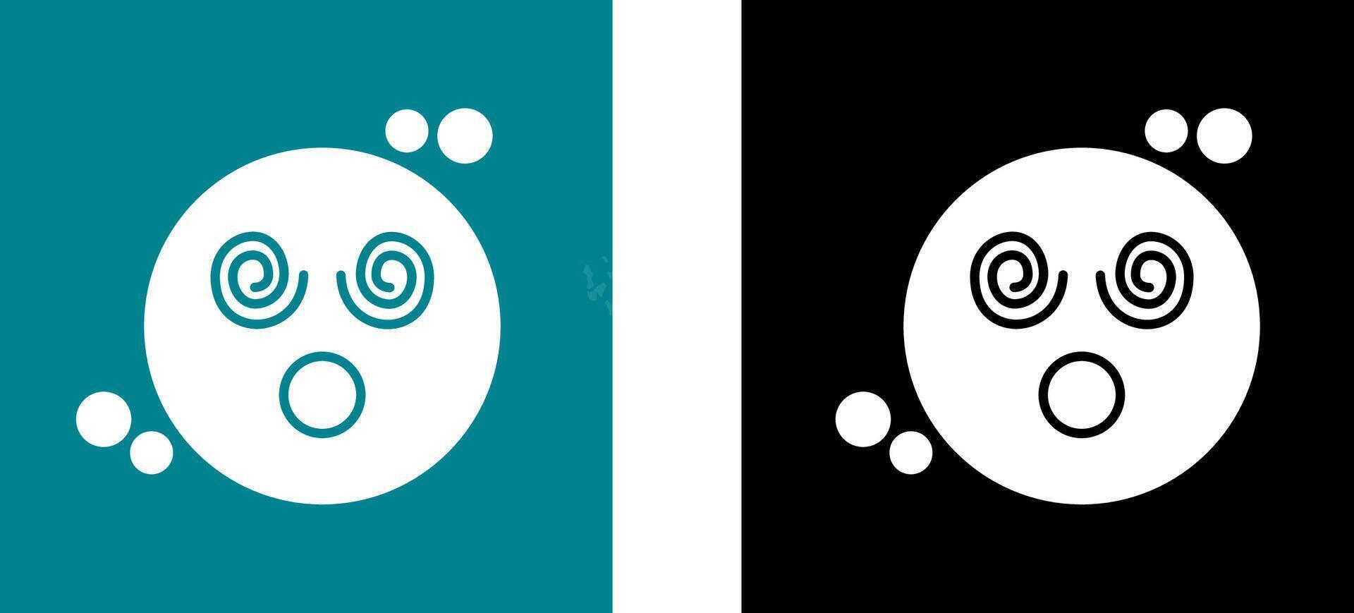 Dizzy Icon Design vector