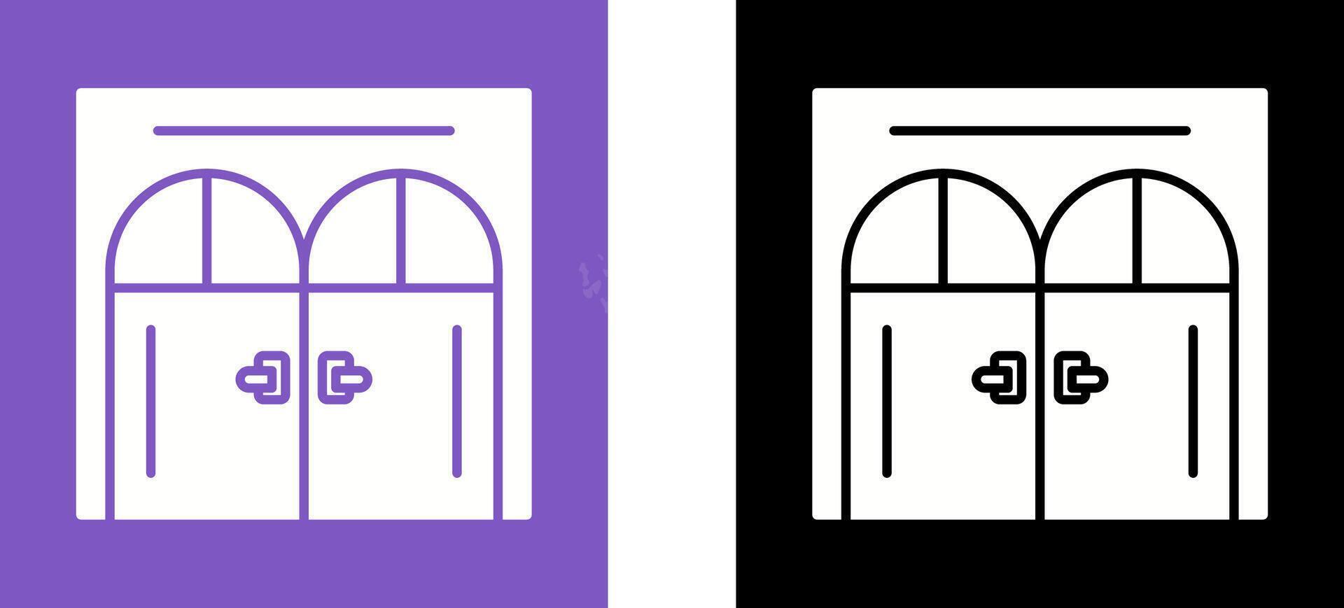Door Icon Design vector