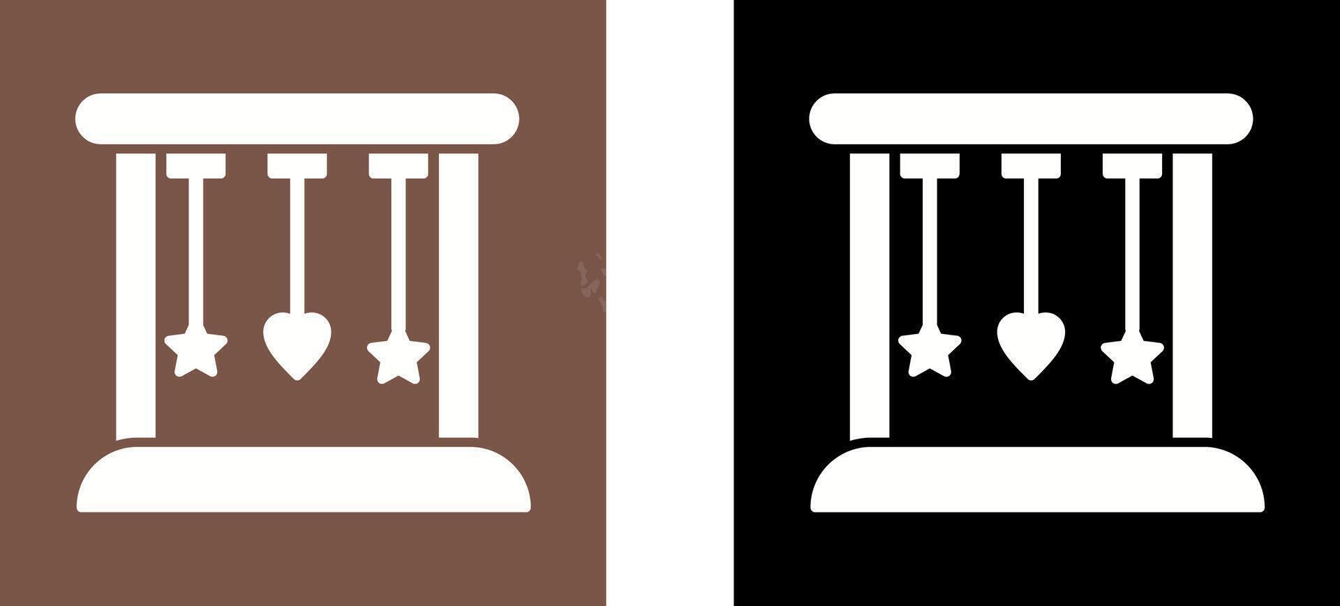 Cradle Icon Design vector