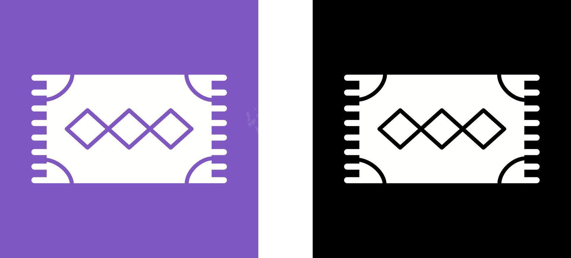 Rug Icon Design vector