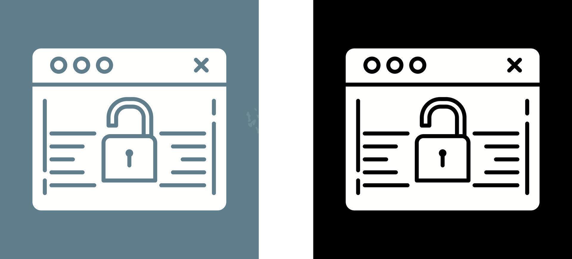 Password Icon Design vector