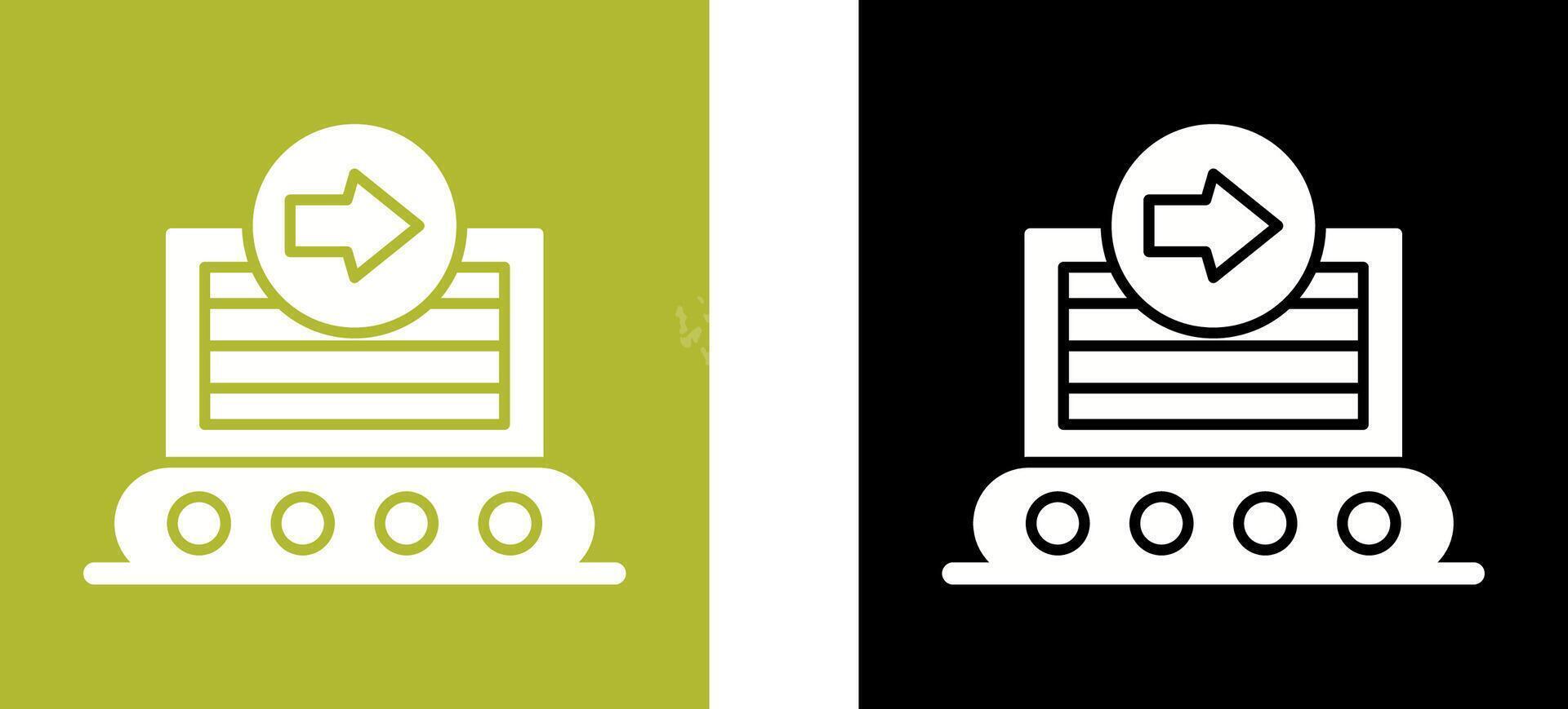Container Icon Design vector