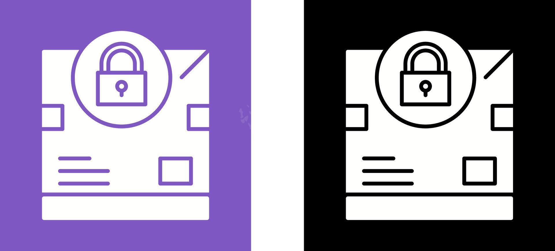 Delivery Box Icon Design vector