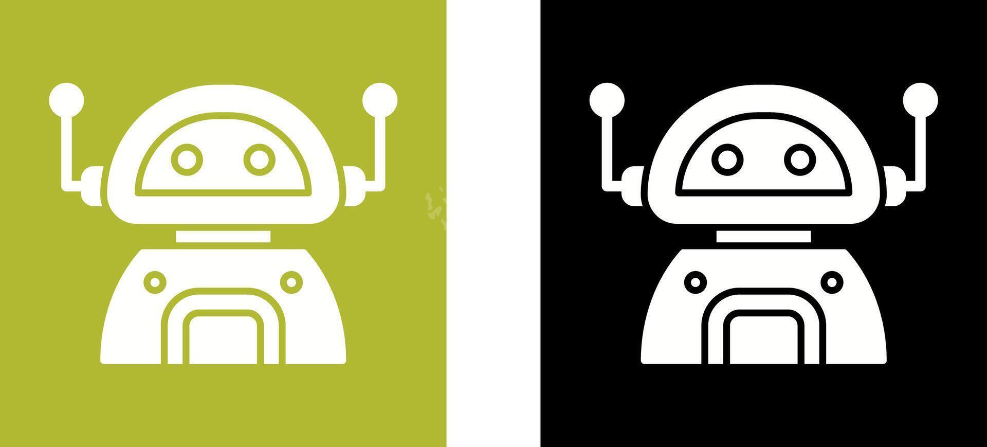 Robot Icon Design vector