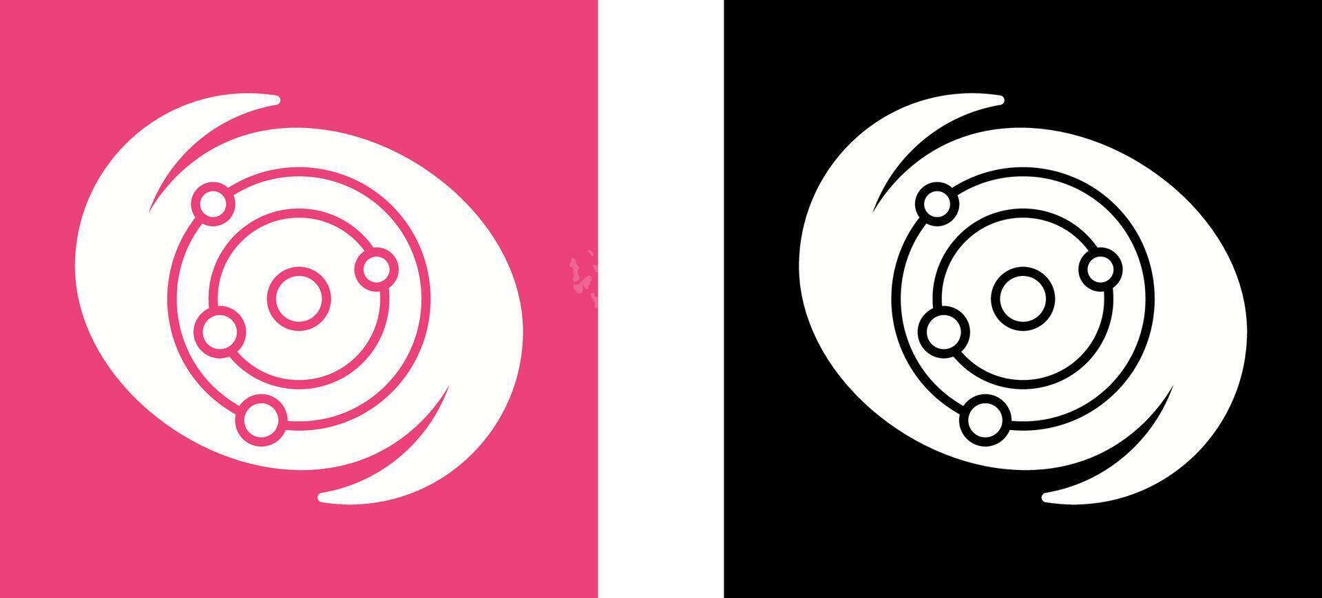 Galaxy Icon Design vector