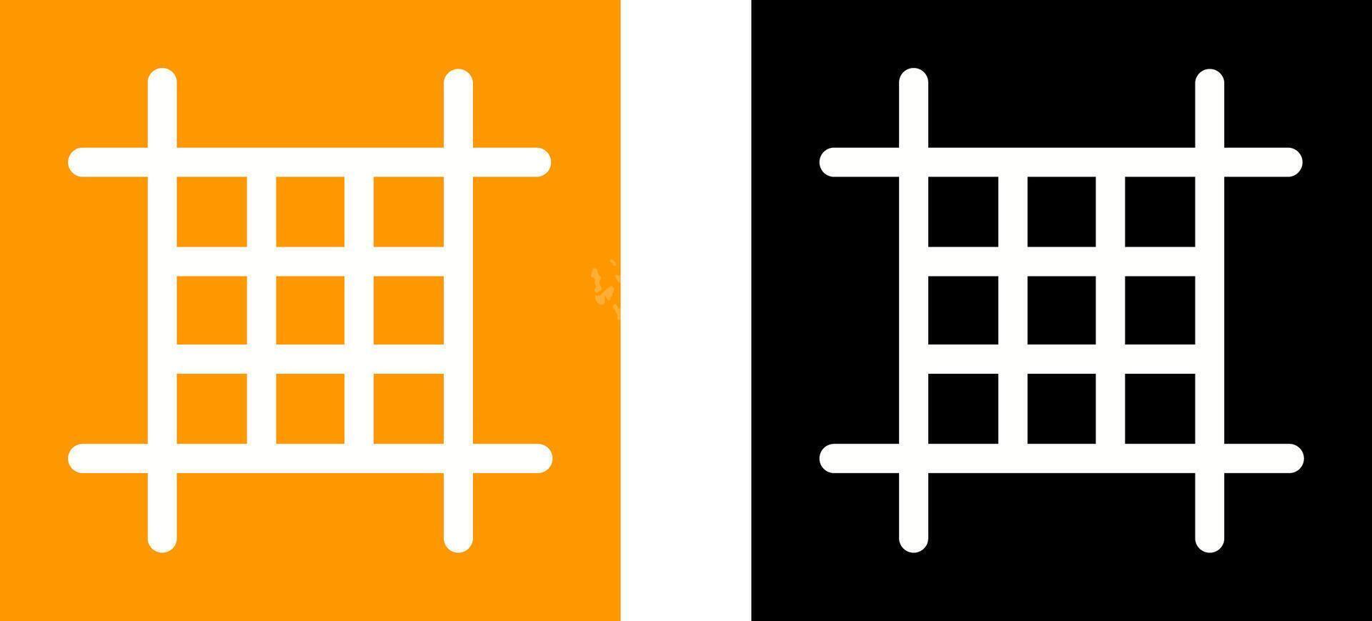 Square Layout Icon Design vector