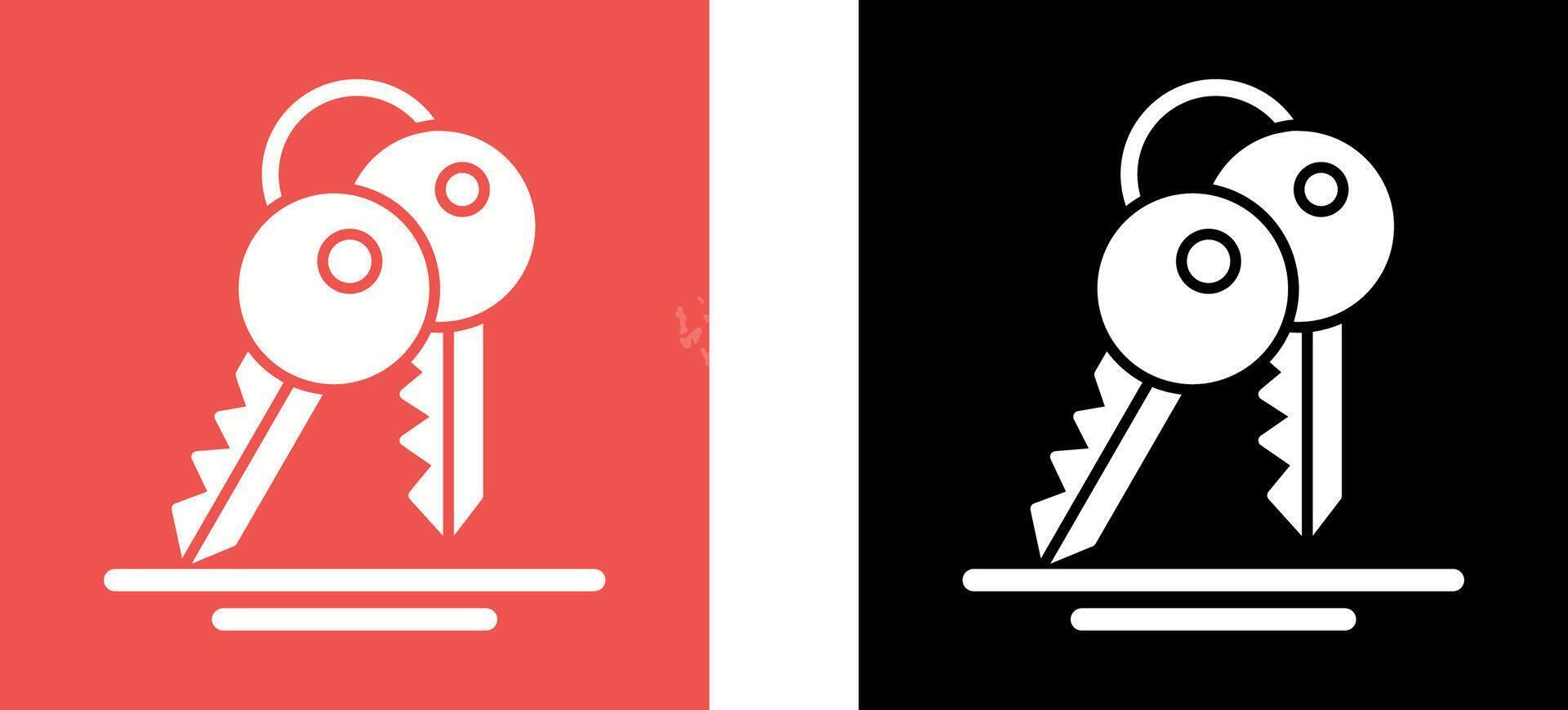 Key Icon Design vector