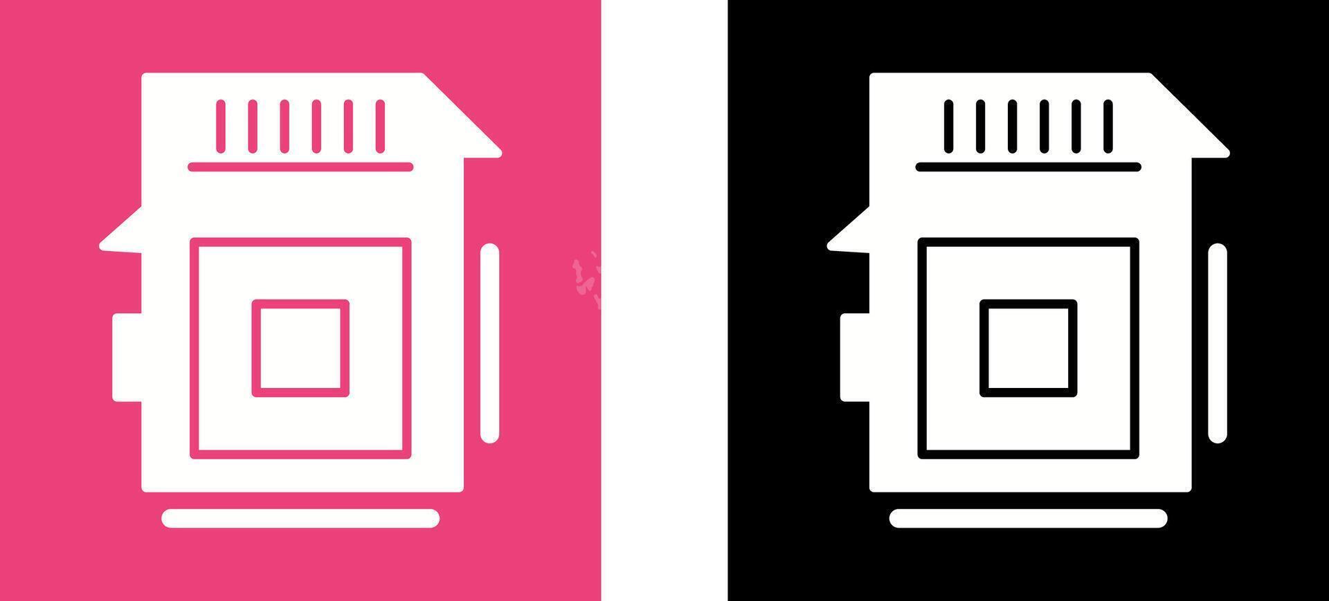 Sd Card Icon Design vector