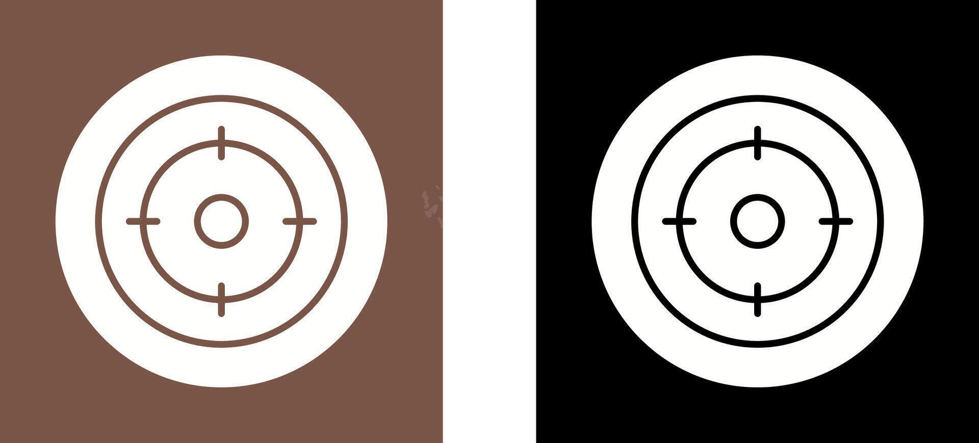 Target Icon Design vector
