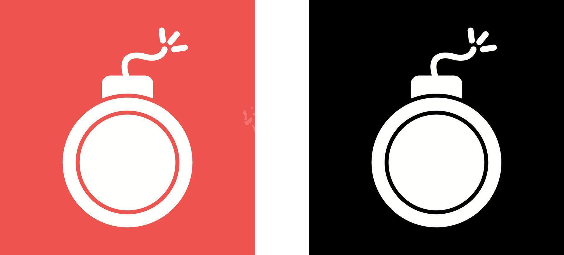 Bomb Icon Design vector