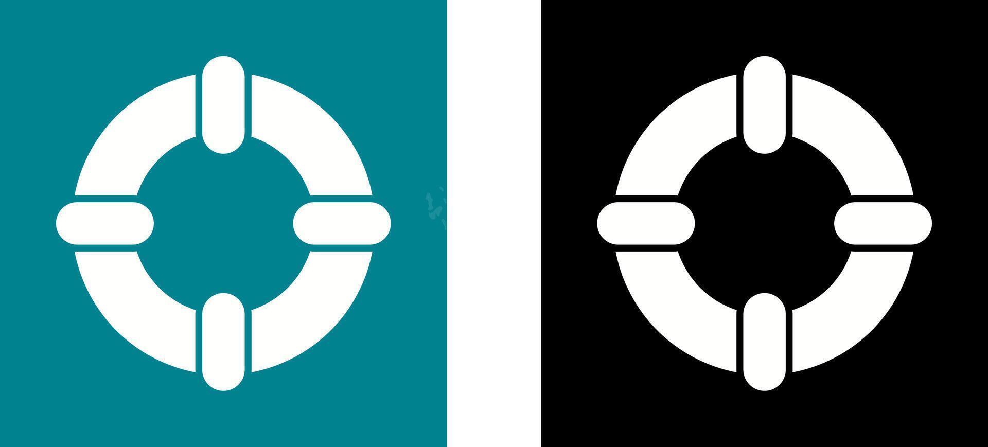 Life Guards Icon Design vector