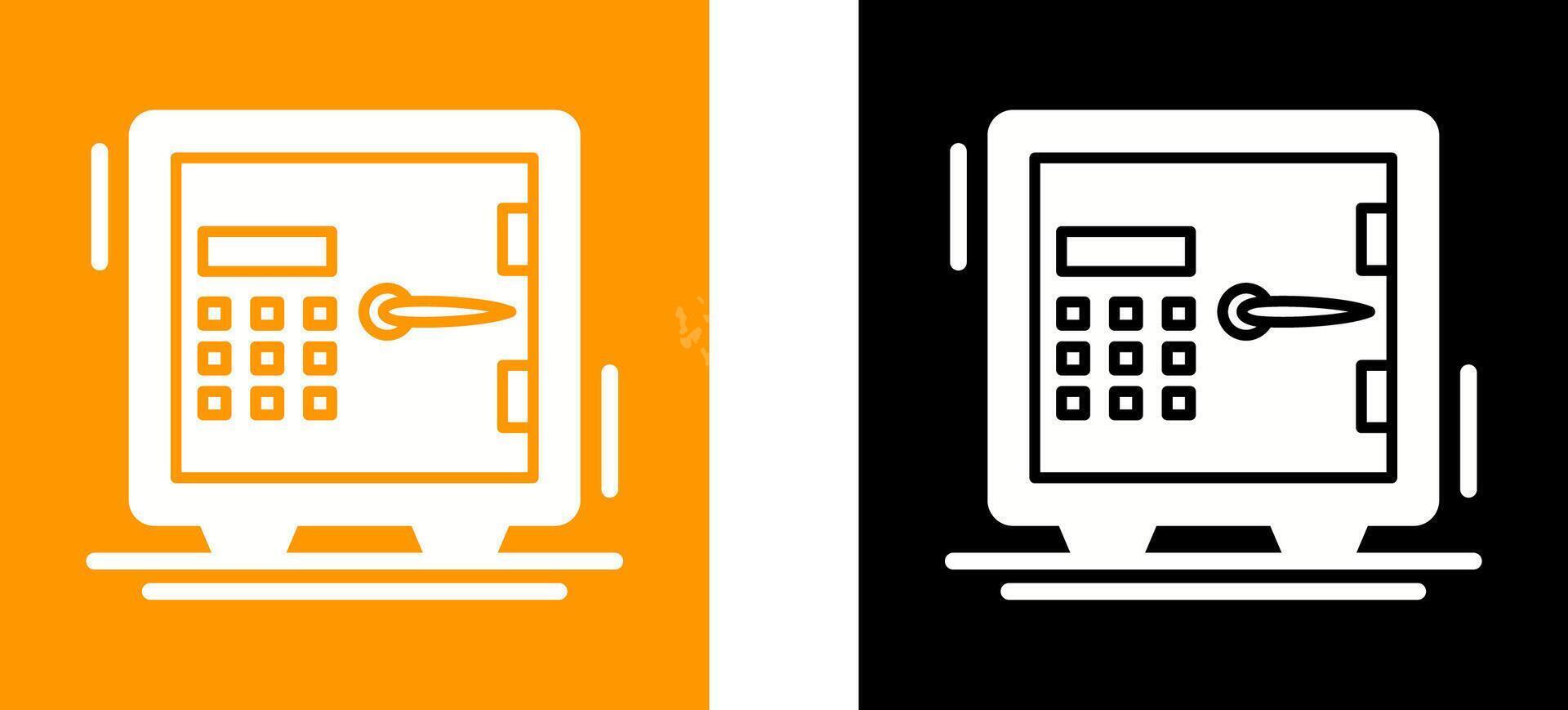 safe Icon Design vector
