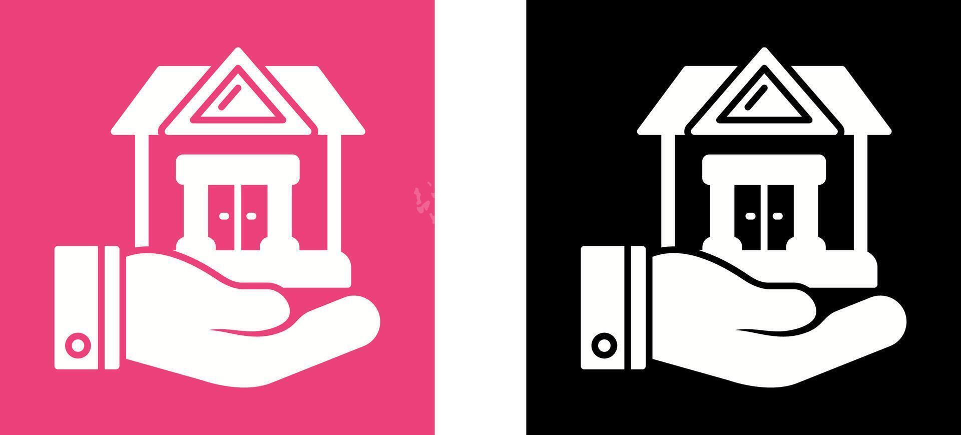 House Protection Icon Design vector
