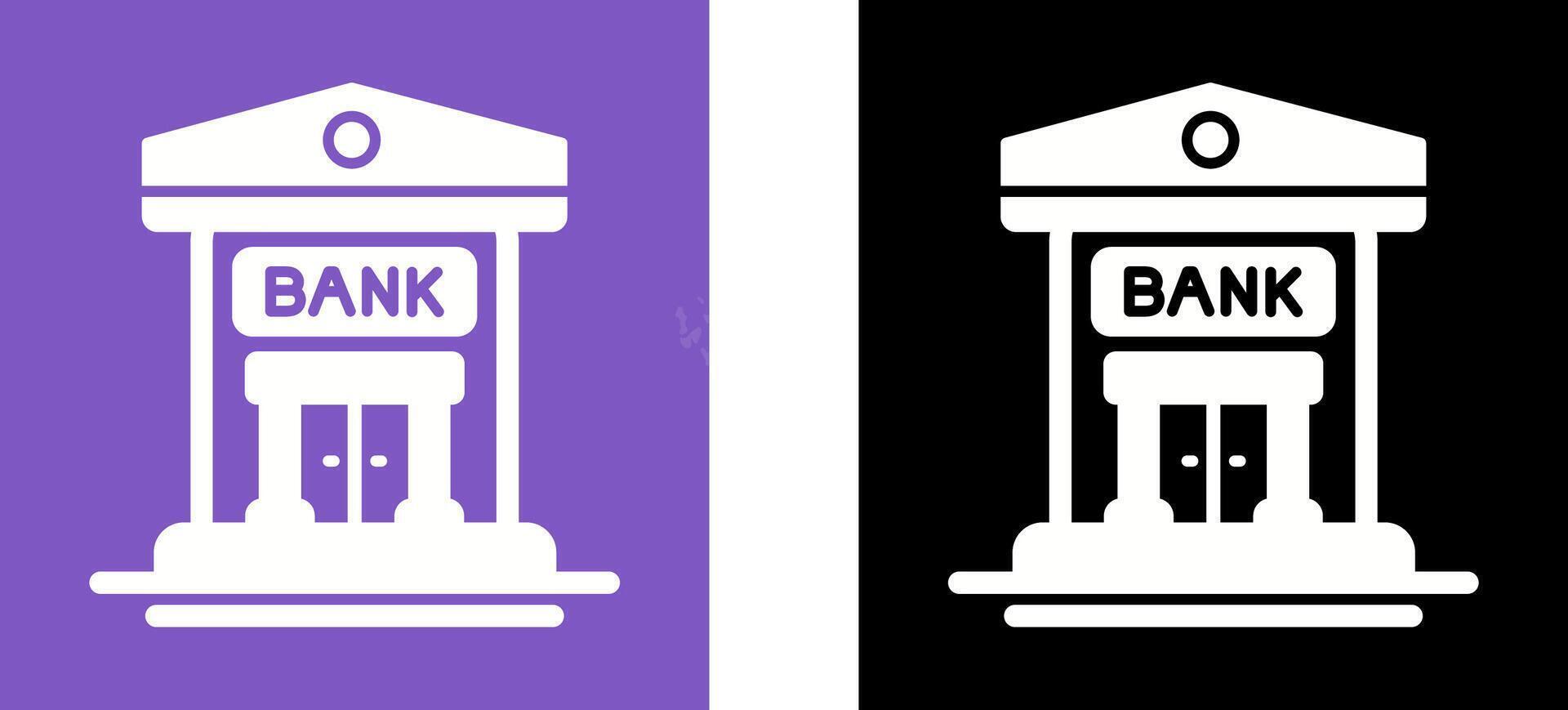 Bank Icon Design vector