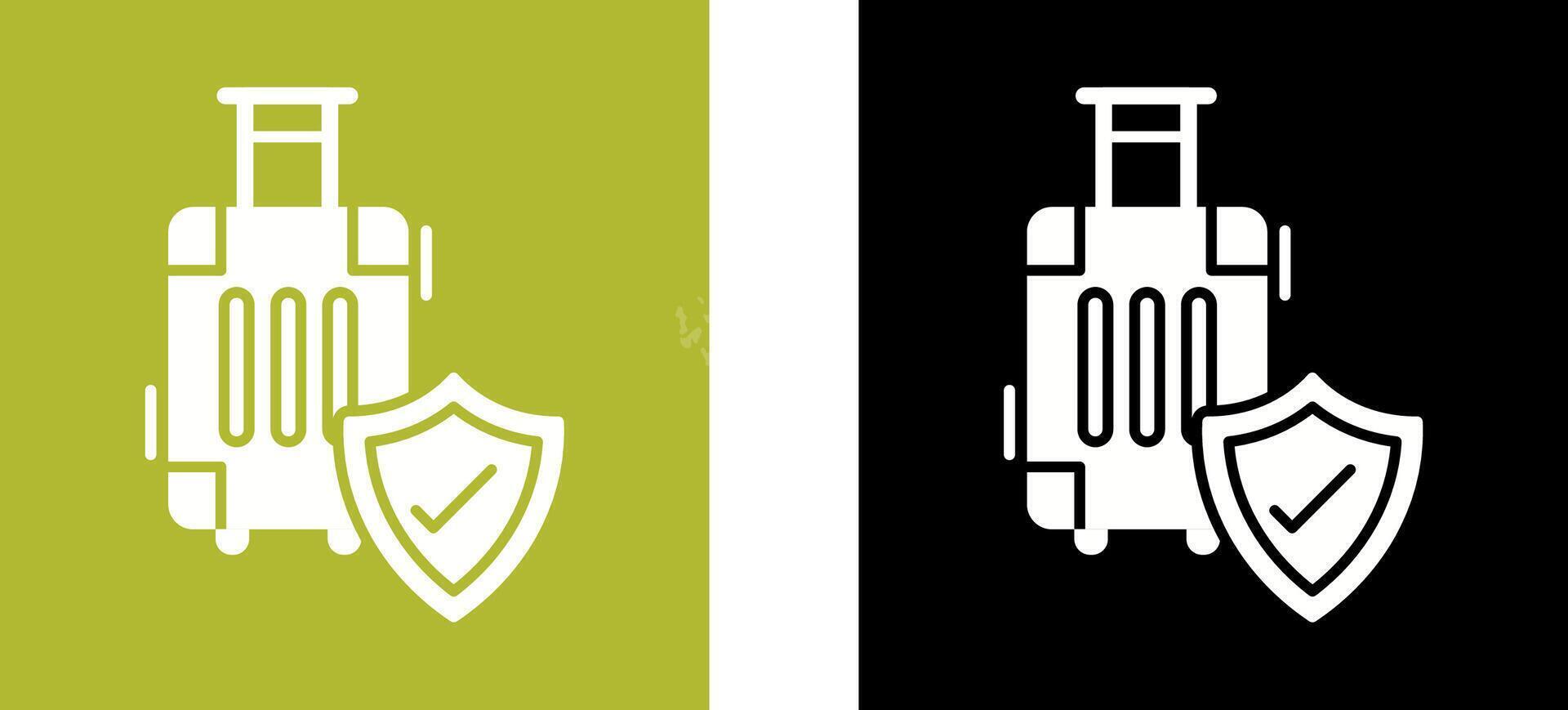 Travel Protection Icon Design vector