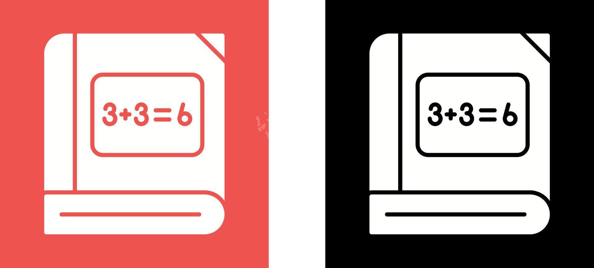Math Icon Design vector