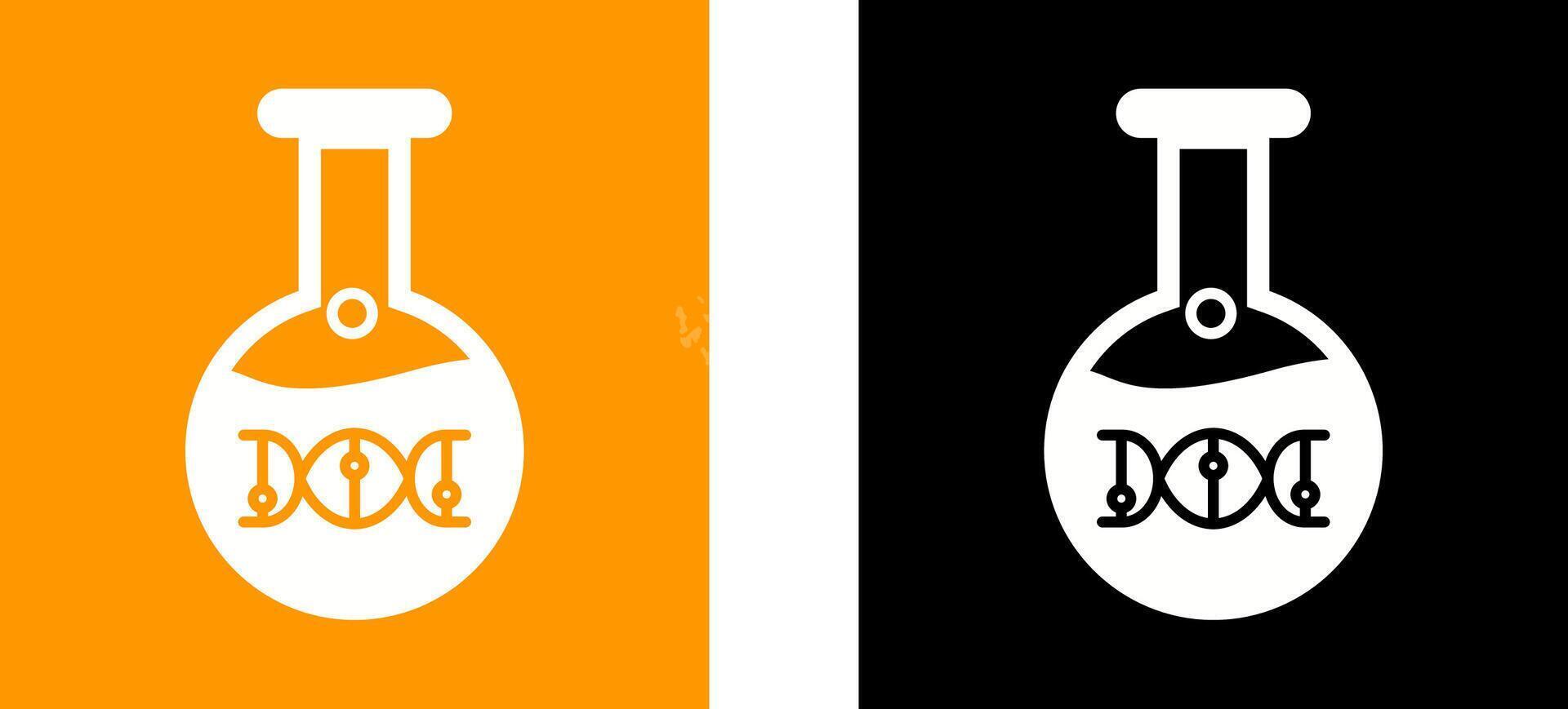 Dna Icon Design vector