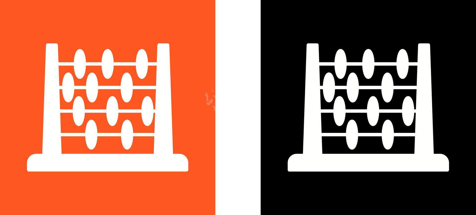 Abacus Icon Design vector