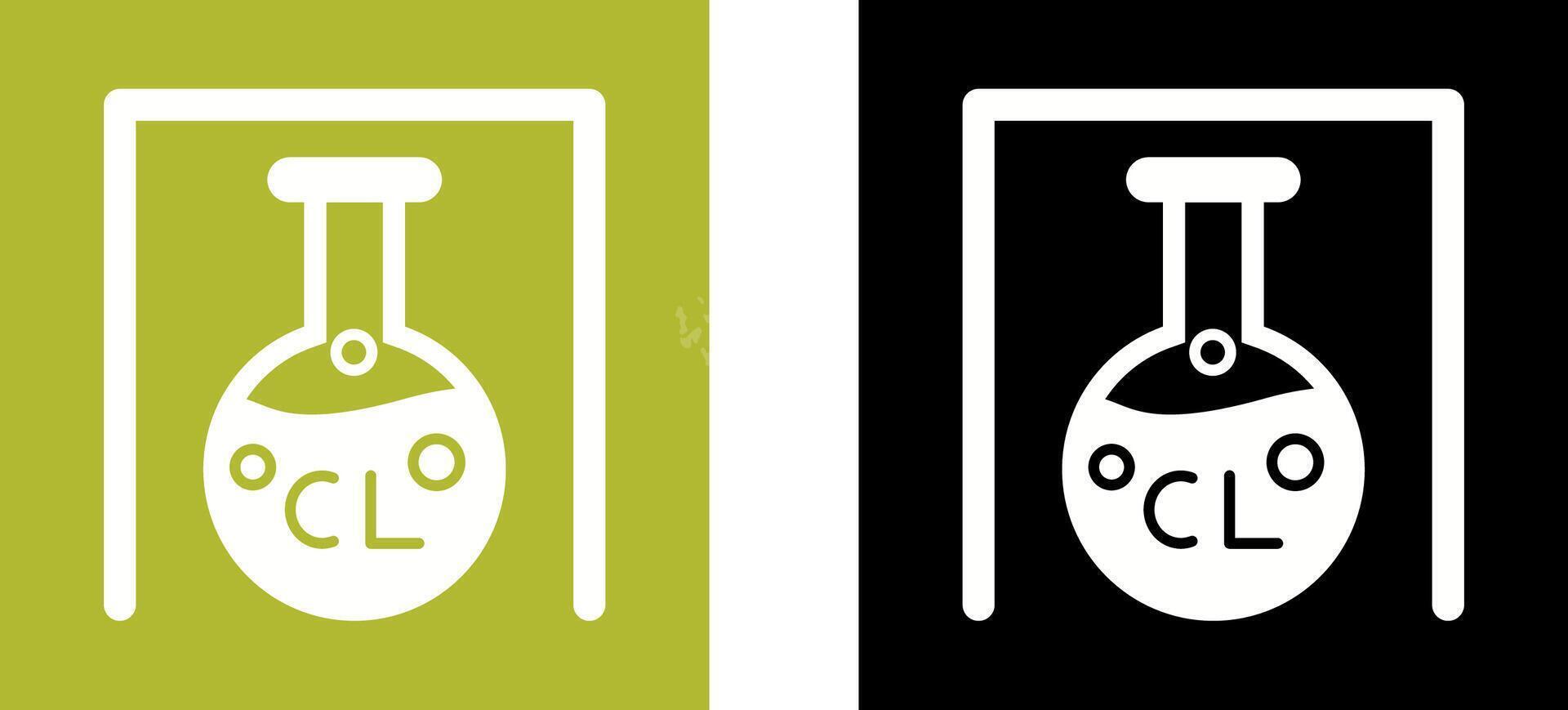 Flask Icon Design vector