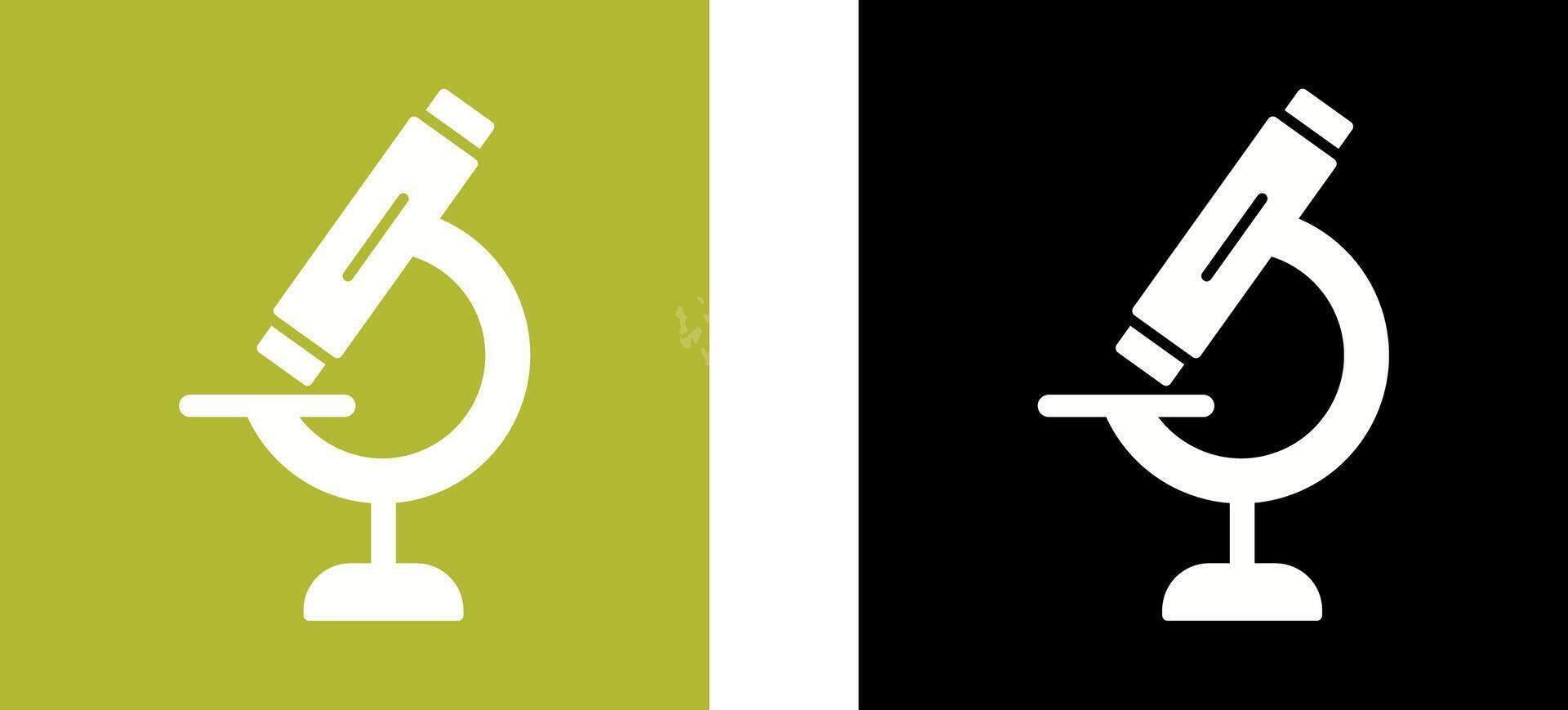Microscope Icon Design vector