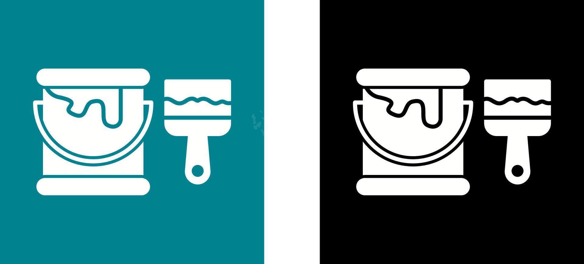 Paint Brush Icon Design vector